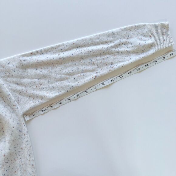 NWT Revolve One Gray Day Sloan 100% Cashmere Cardigan in Red & Blue Speckle XS - Picture 11 of 11